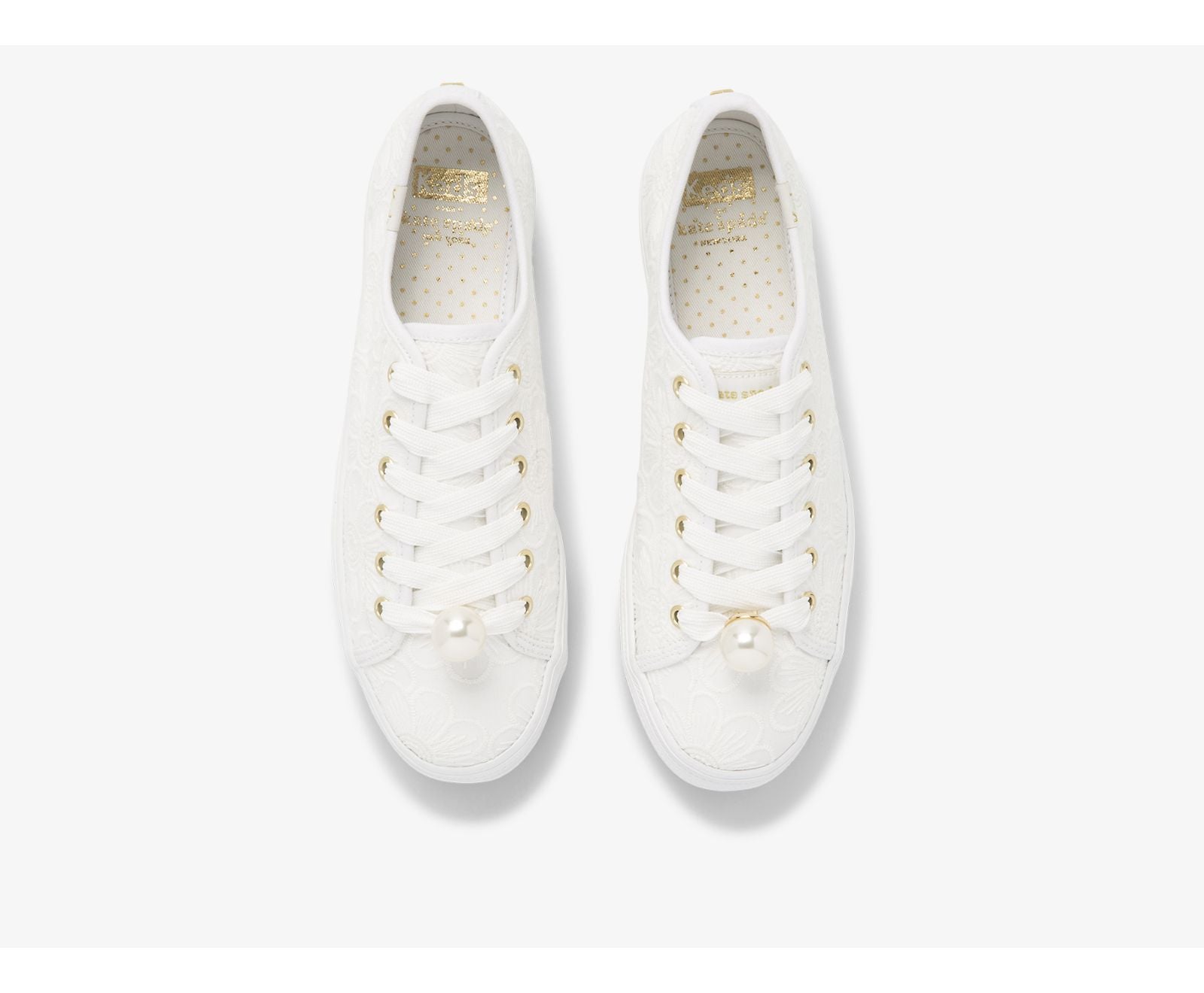 Keds | Keds x ksny Triple Kick Floral Eyelet Pearls