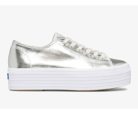 Keds | Triple Up Metallic Twill