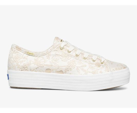 Keds | Keds x Rifle Paper Co. Triple Kick Colette Jacquard